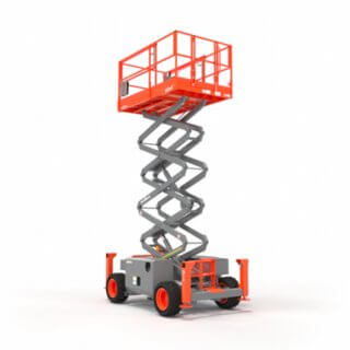 Skyjack SJ6826 RT 9.92m Diesel Scissor Lift